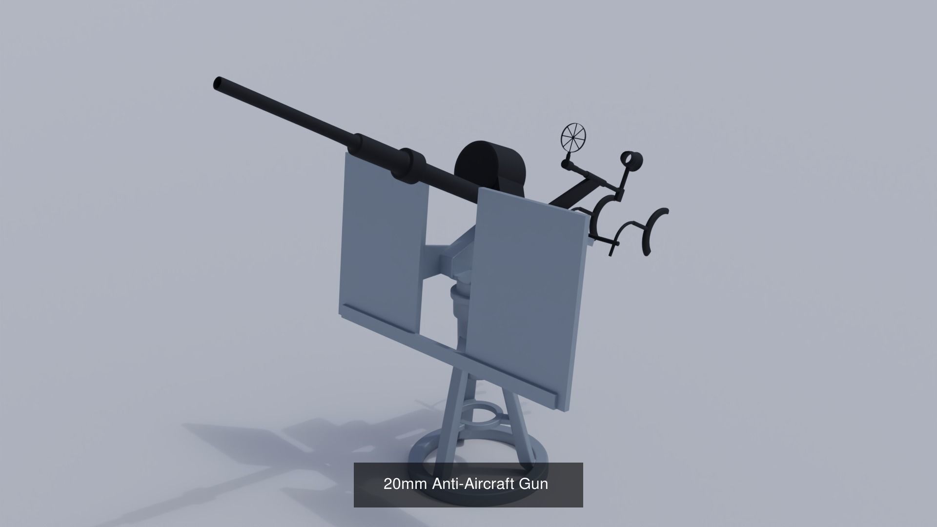 Navy Guns Pack 3D Model Collection_3