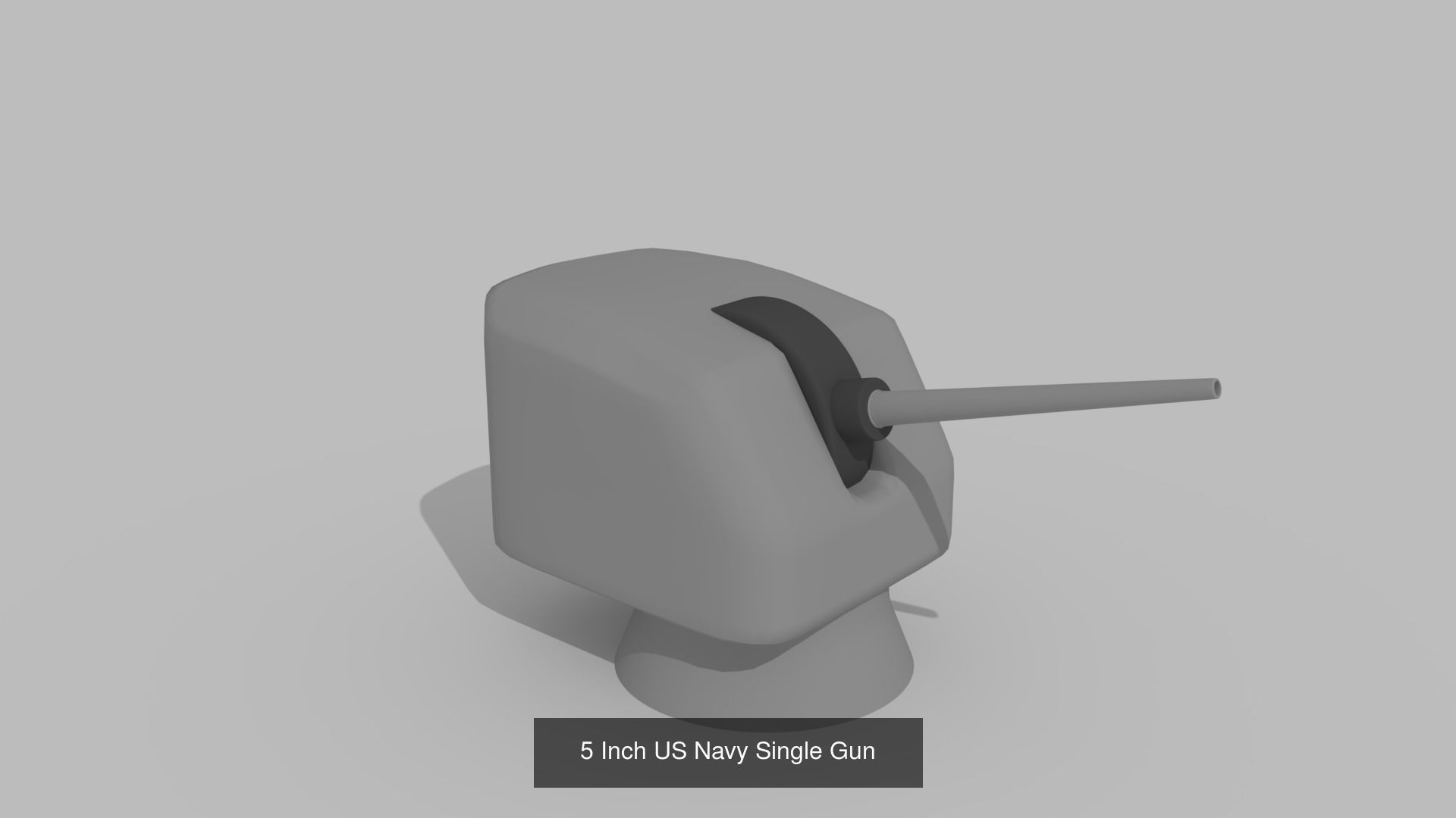 Navy Guns Pack 3D Model Collection_4