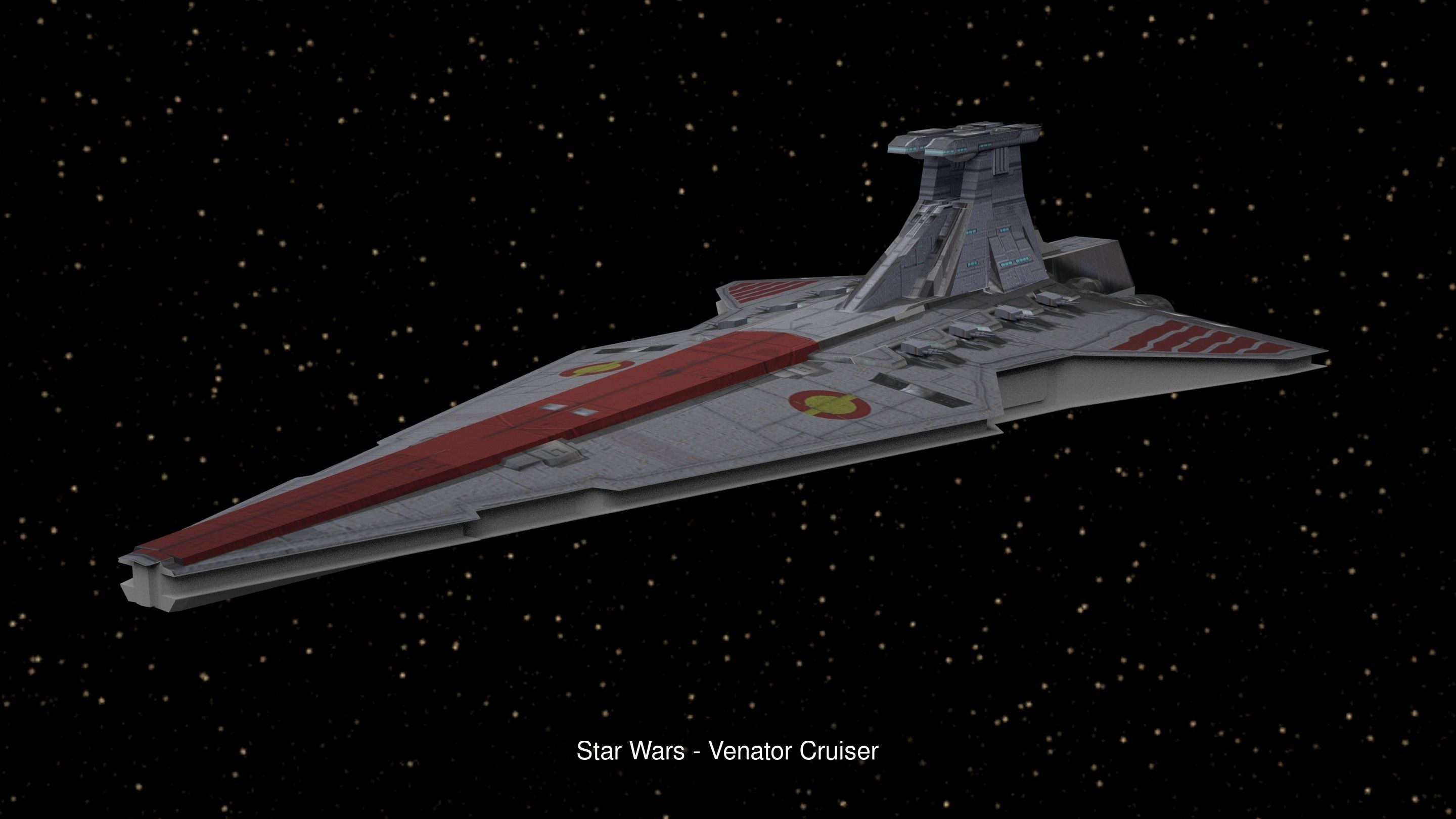 Pack of Star Wars Spaceships 3D Model Collection_5