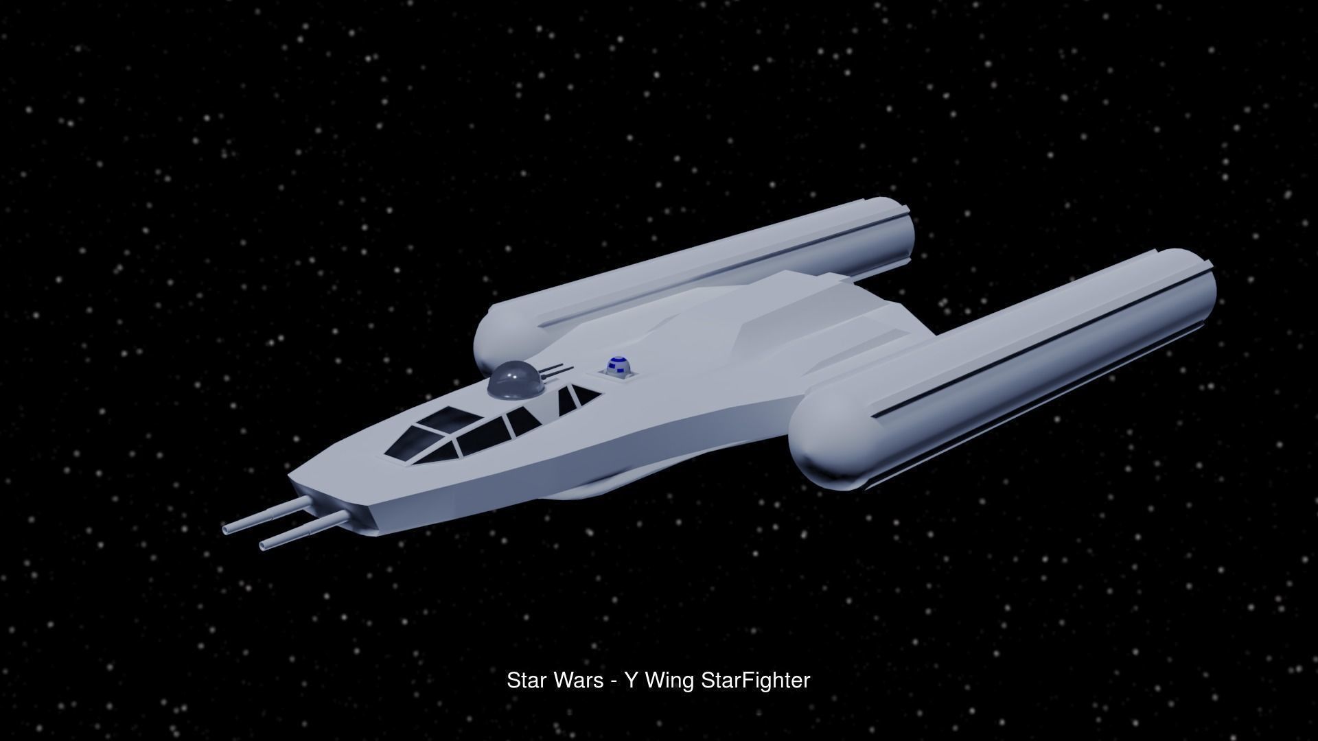 Pack of Star Wars Spaceships 3D Model Collection_12