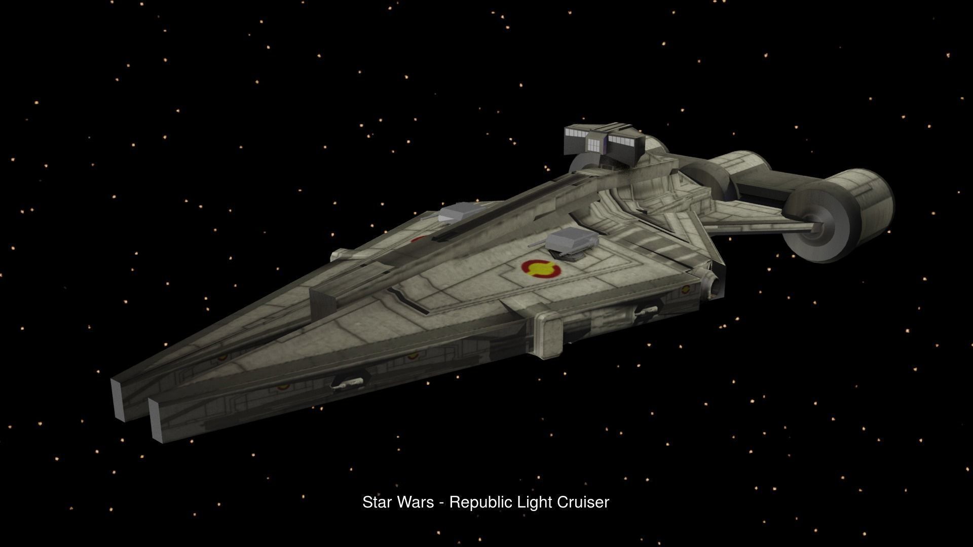 Pack of Star Wars Spaceships 3D Model Collection_4