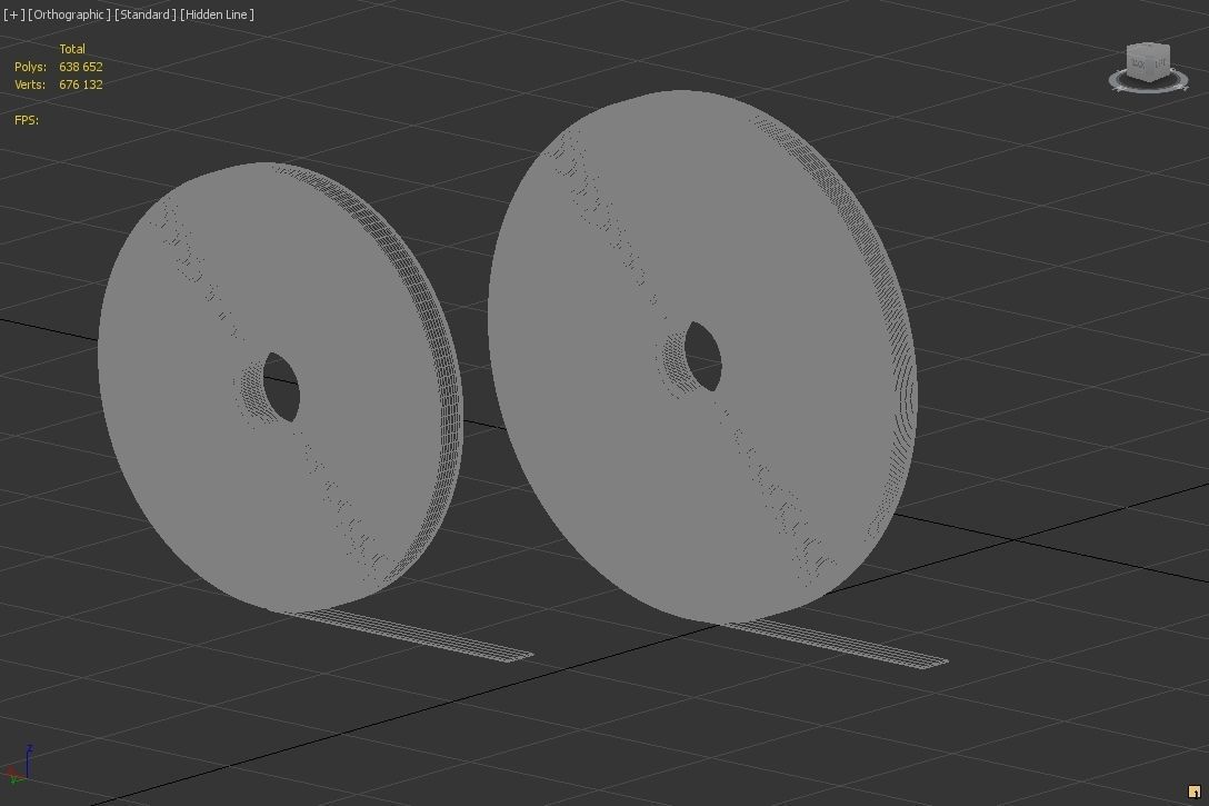 Double-sided tape 3D model_3