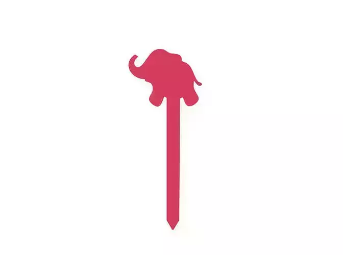 Bookmark elephant toothpick