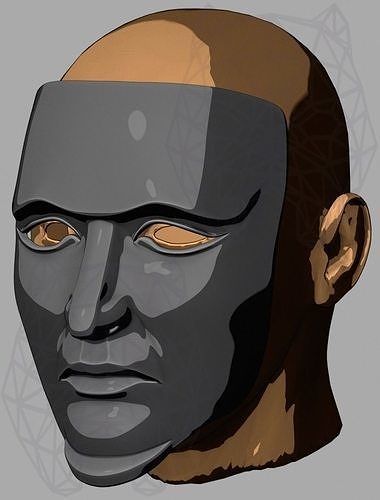 Blasphemous Mask  3D print model