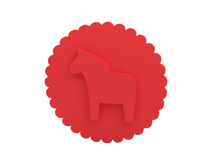 Cookie stamp Stamp 3D print model