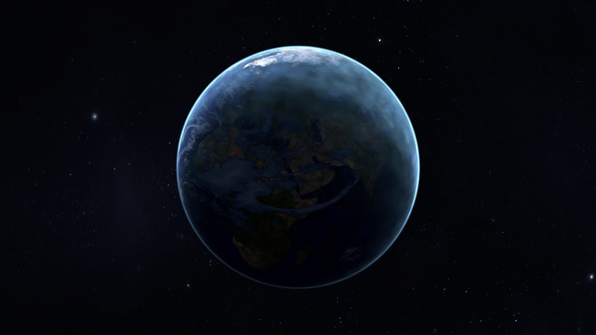 Planet Earth Realistic  3D Model 3D model_9