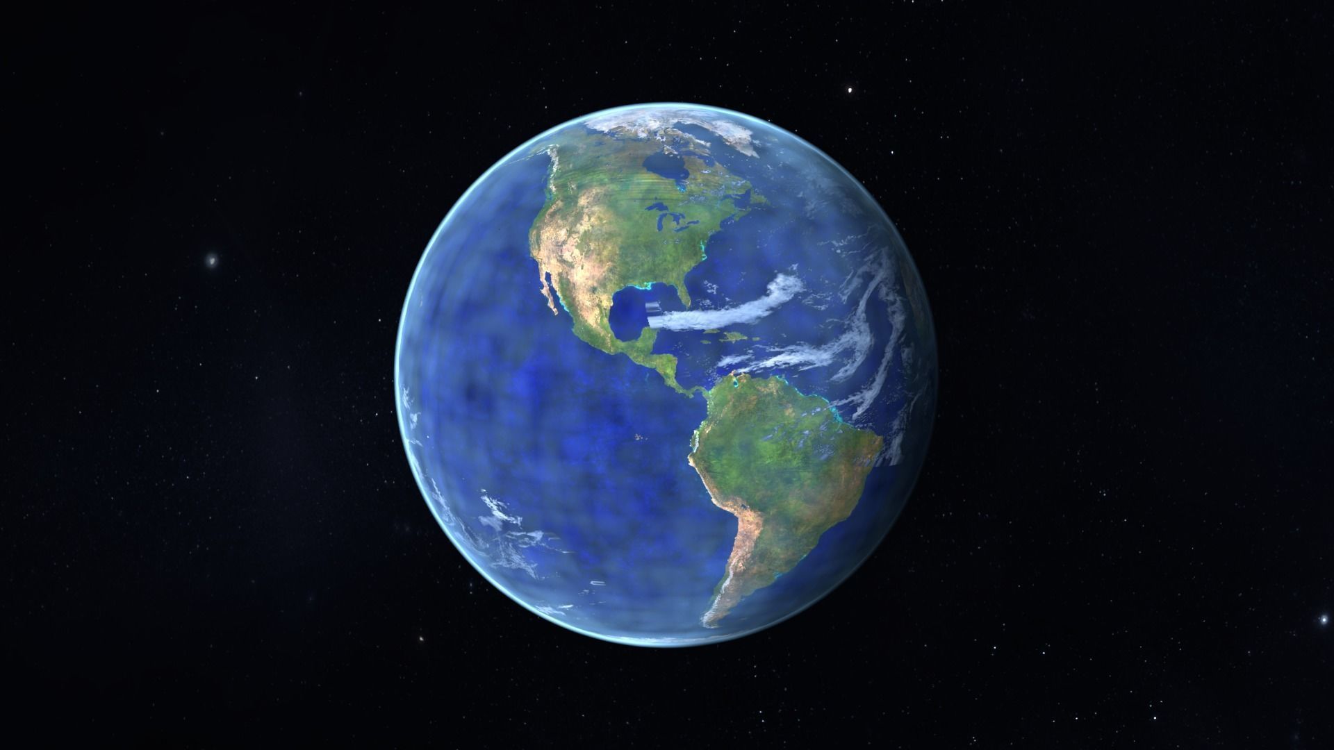 Planet Earth Realistic  3D Model 3D model_5