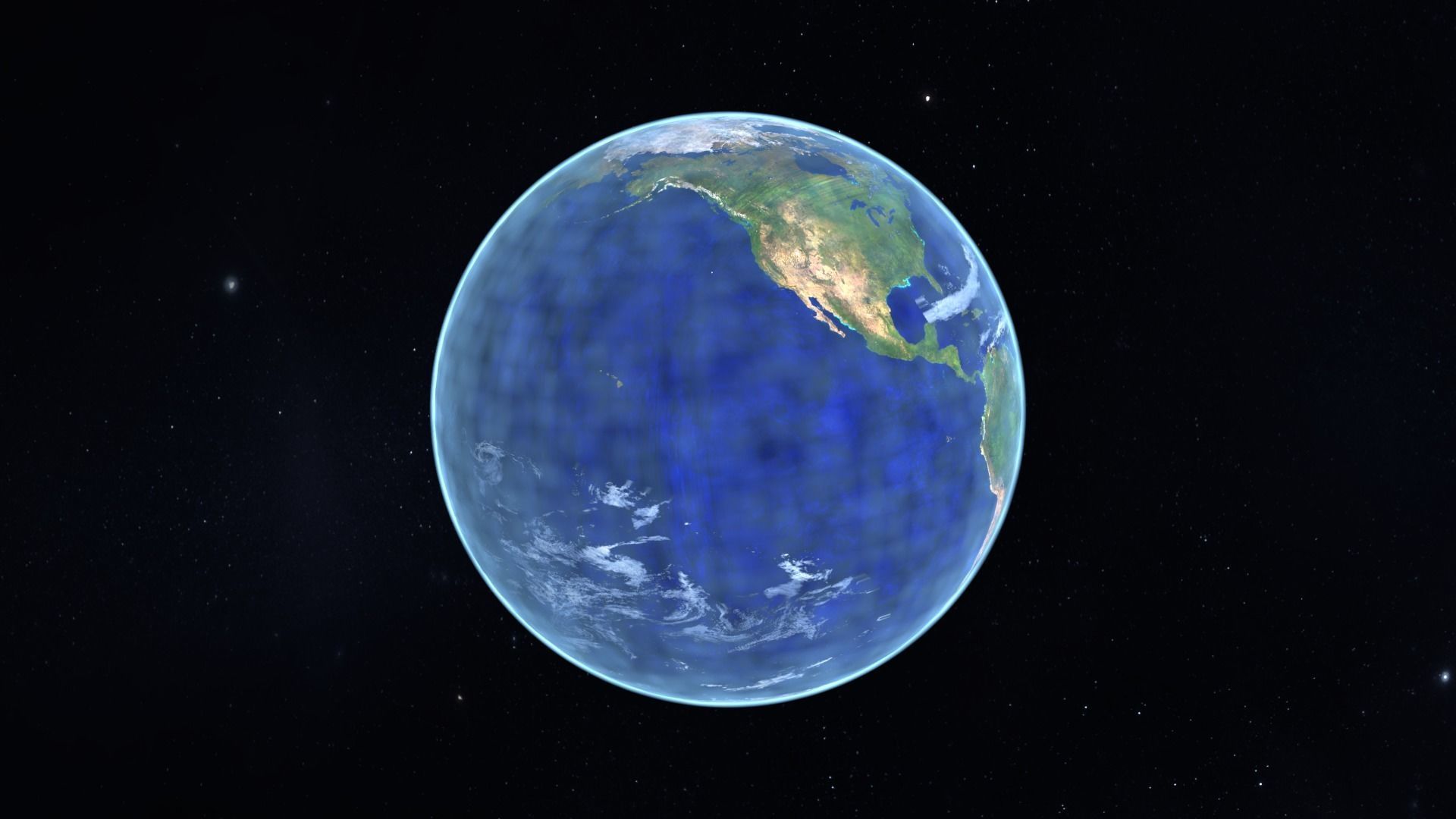 Planet Earth Realistic  3D Model 3D model_7