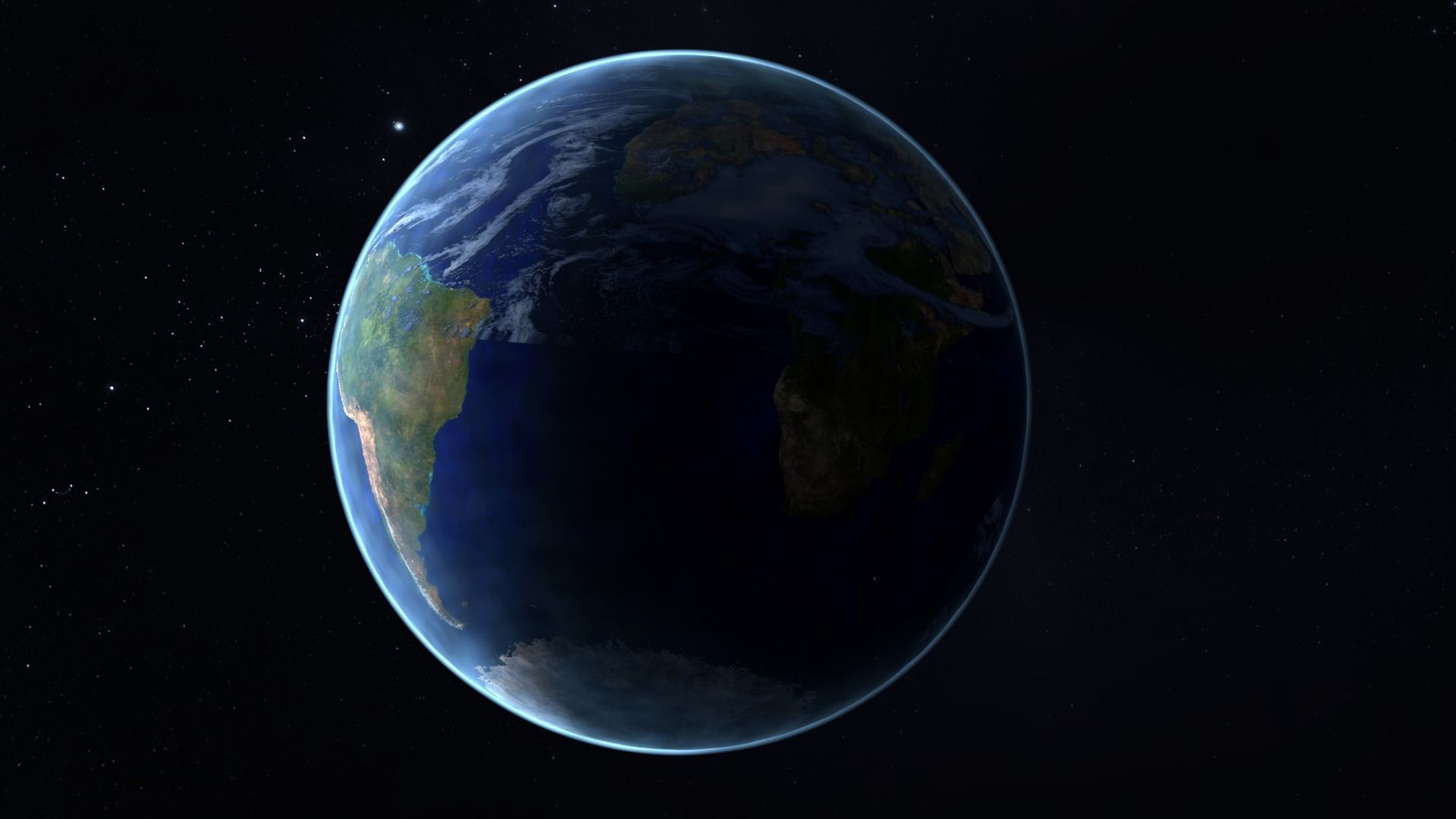 Planet Earth Realistic  3D Model 3D model_14