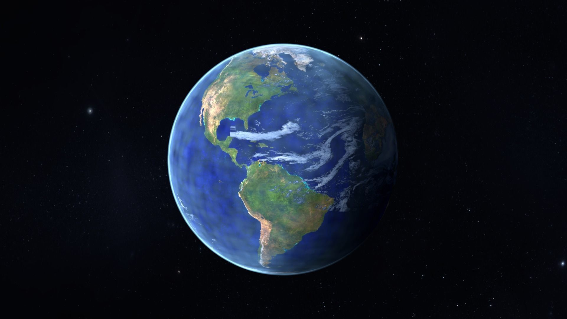 Planet Earth Realistic  3D Model 3D model_4