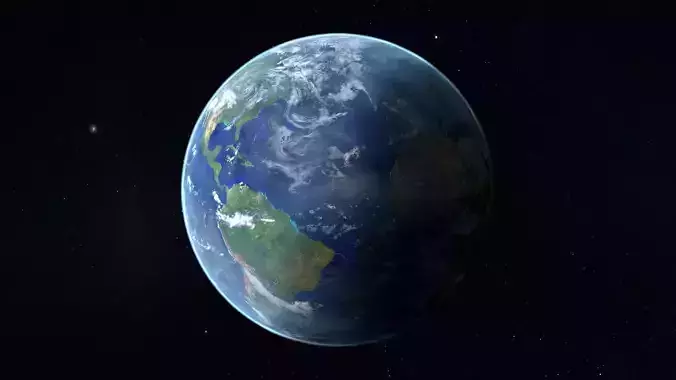 Planet Earth Realistic  3D Model 3D model