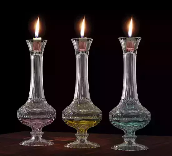  crystal glass antique  3D model