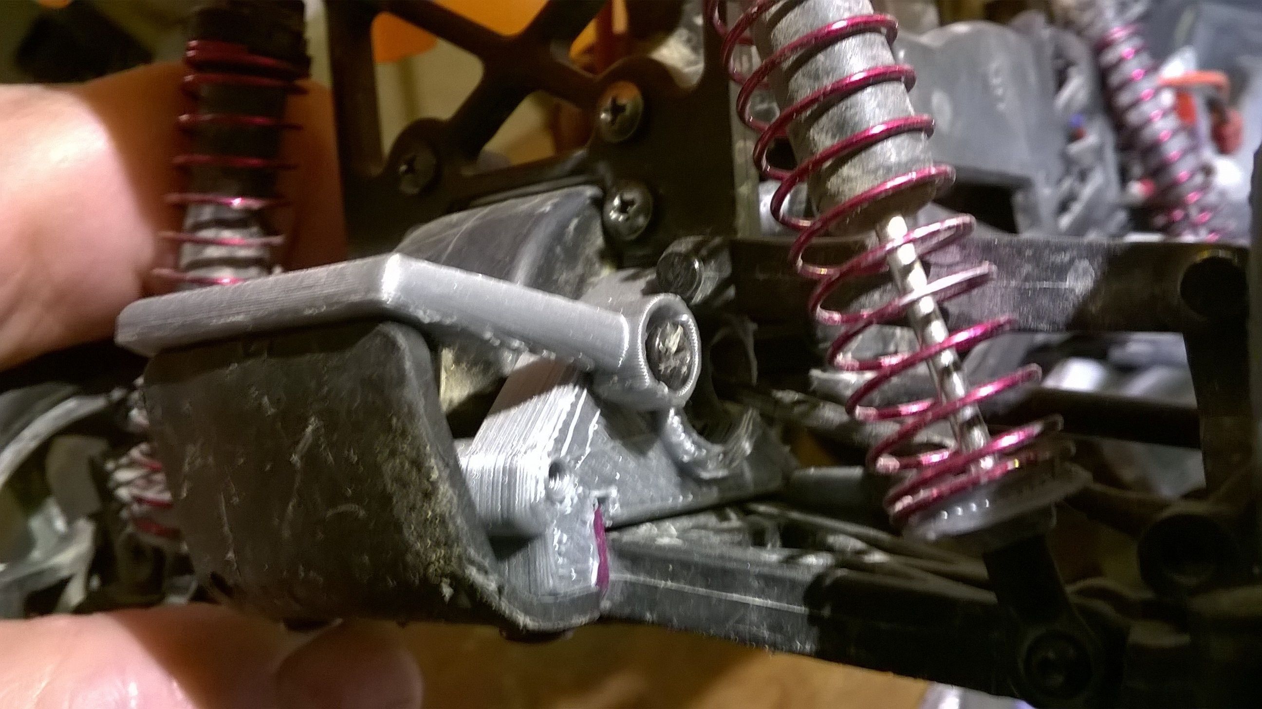 Hot Bodies Minizilla front bulkhead and parts Free 3D print model_1