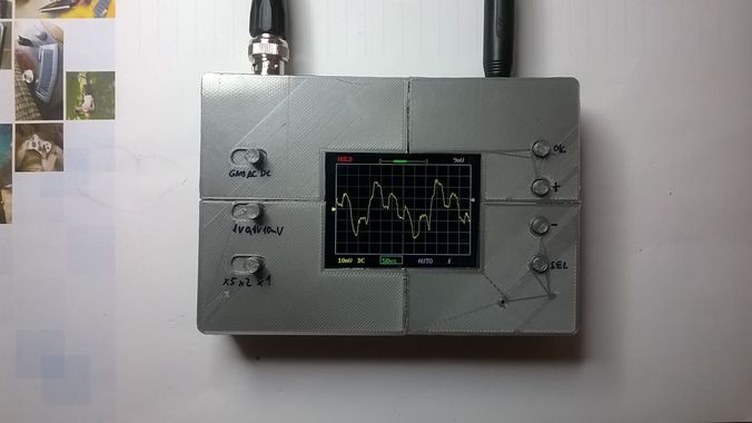 Cover for DSO 138 oscilloscope DIY kit free 3D Model 3D printable .stl ...