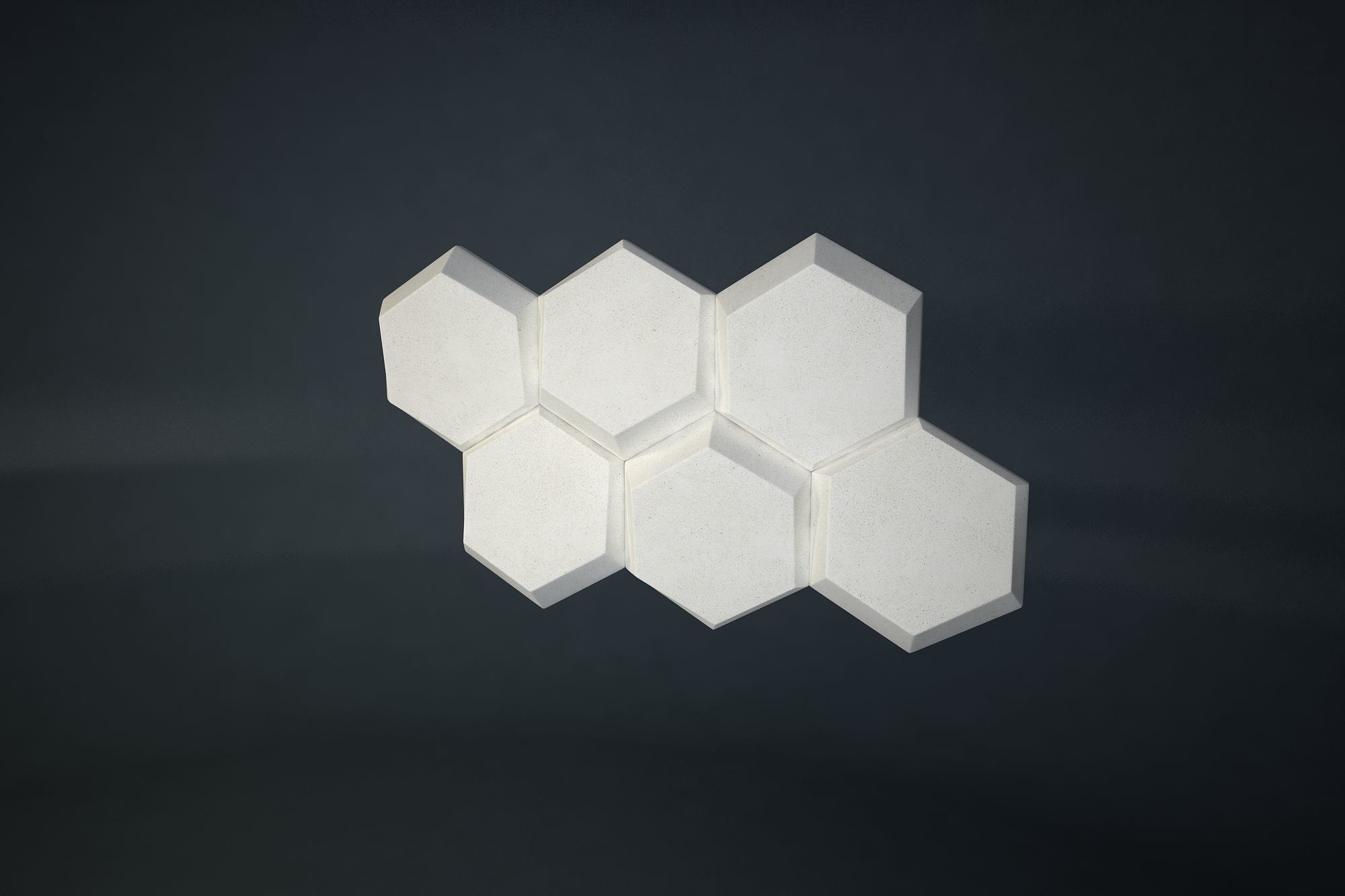 03 HEXAGON MOSAIC PATTERN WALL 3D model_10