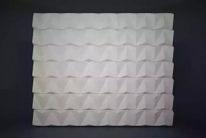 01 TRIANGULAR PATTERN WALL