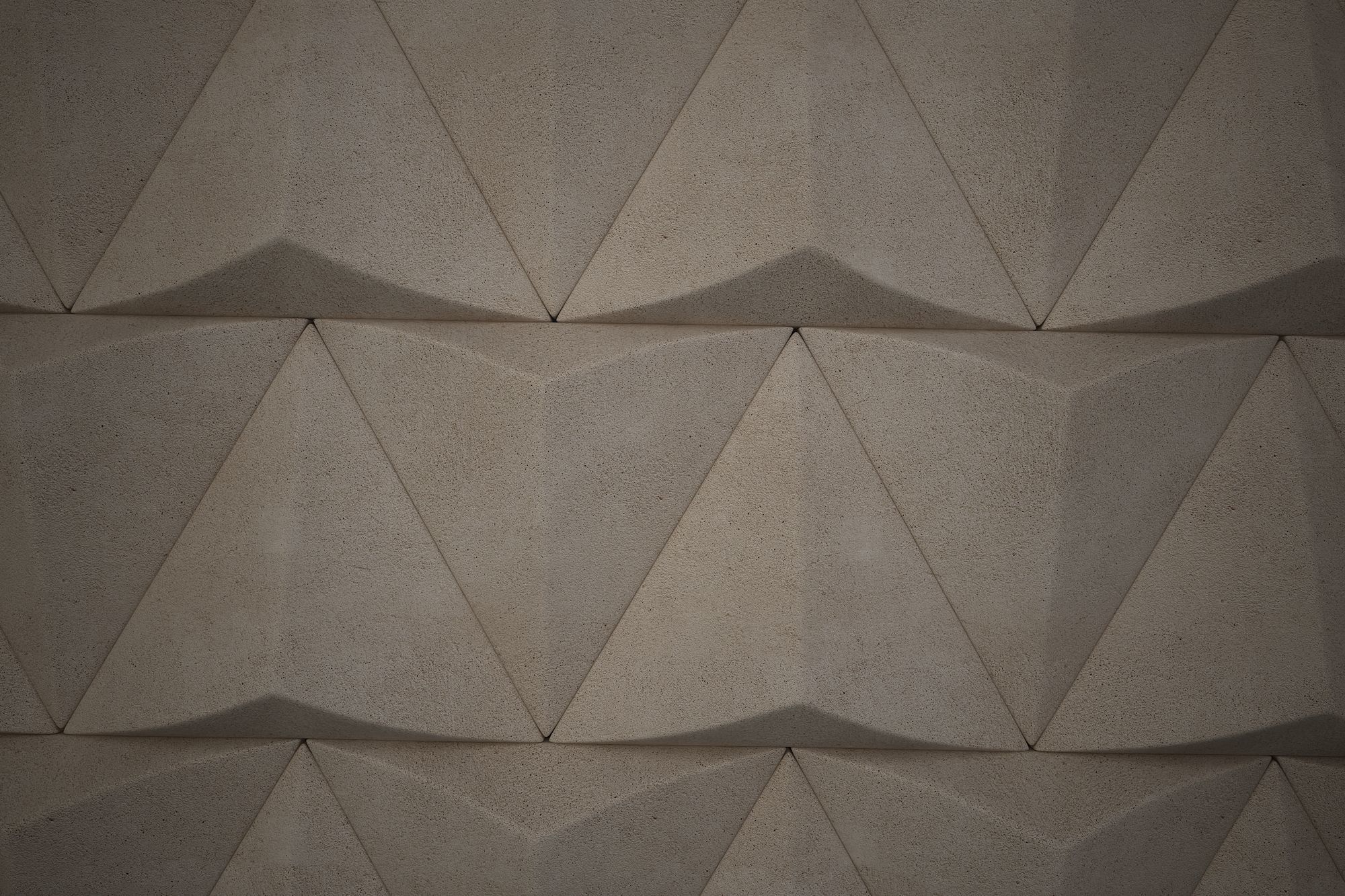 02 TRIANGULAR PATTERN WALL 3D model_5