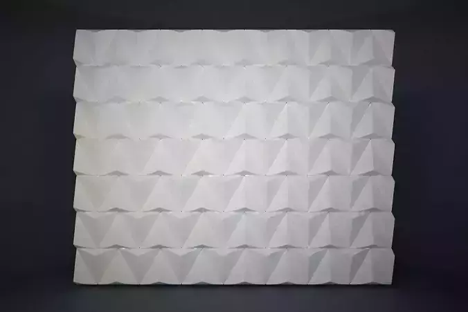 03 TRIANGULAR PATTERN WALL