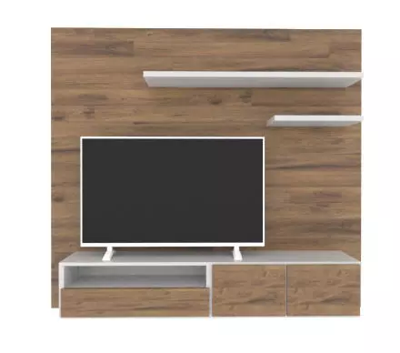 Simple TV Unit 3D model_0