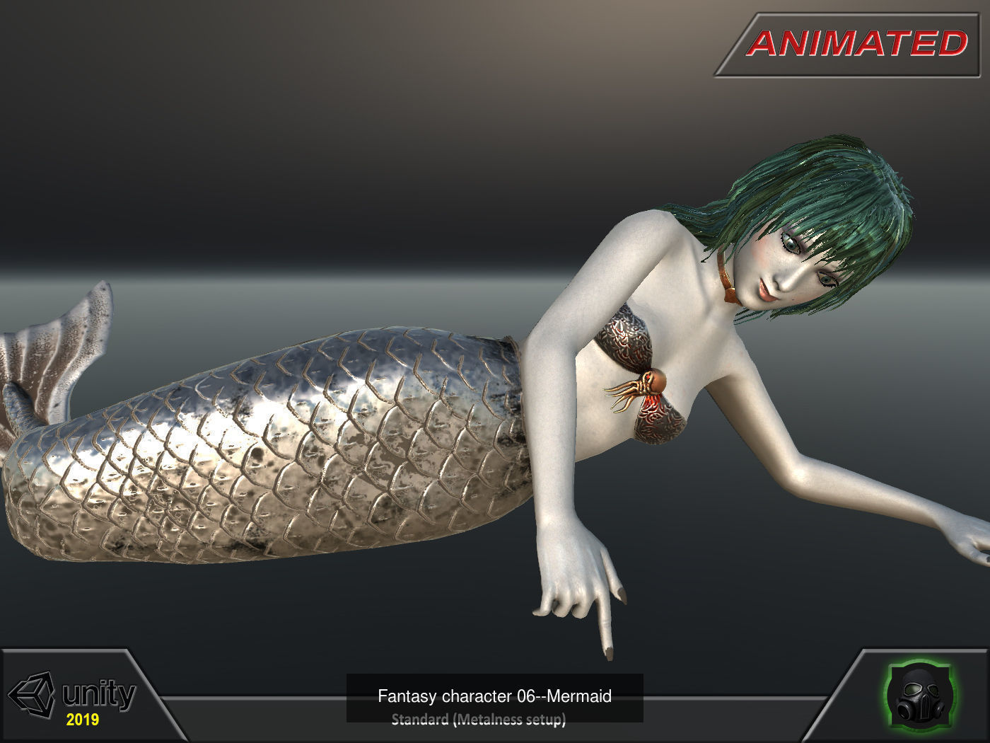 10 fantasy characters Pack 3D Model Collection_10