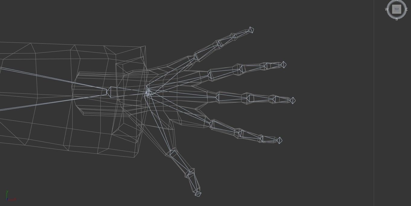 Lowpoly Polygon Grim Reaper Character Low-poly 3D model_19