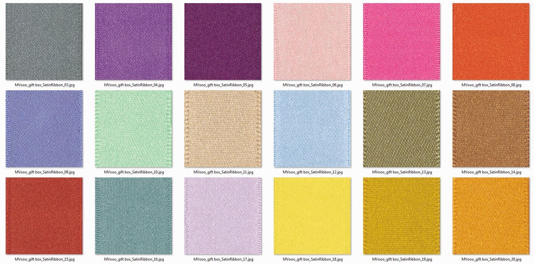 Gift boxes with bows part 1 3D model_31