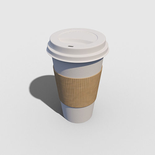 Coffee Cup Paper 3D model