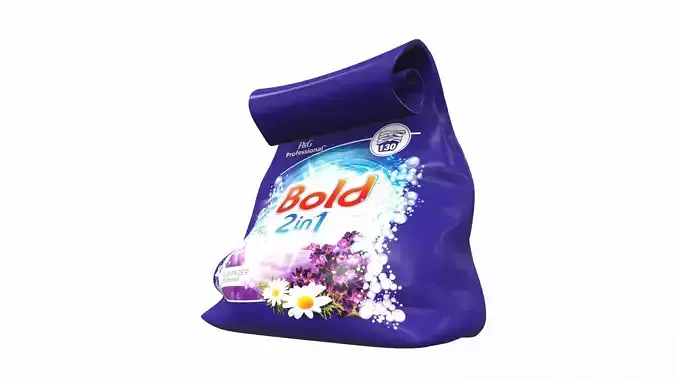 Washing powder bold 3D model