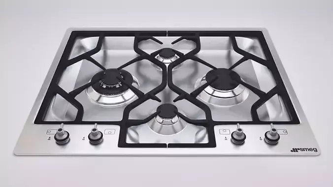 Kitchen Gas Stove  3D model