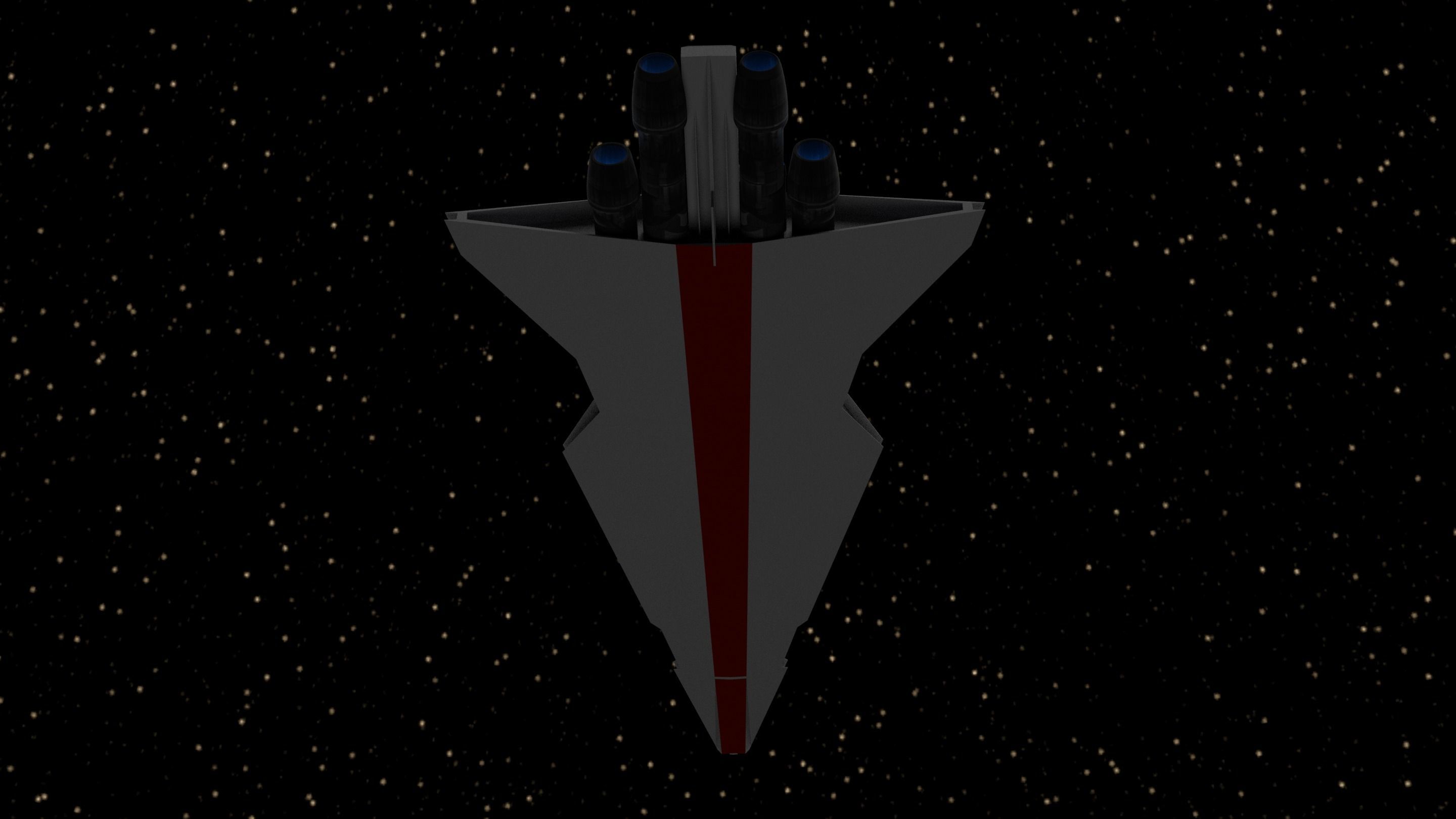 Star Wars - Venator Cruiser 3D model_5