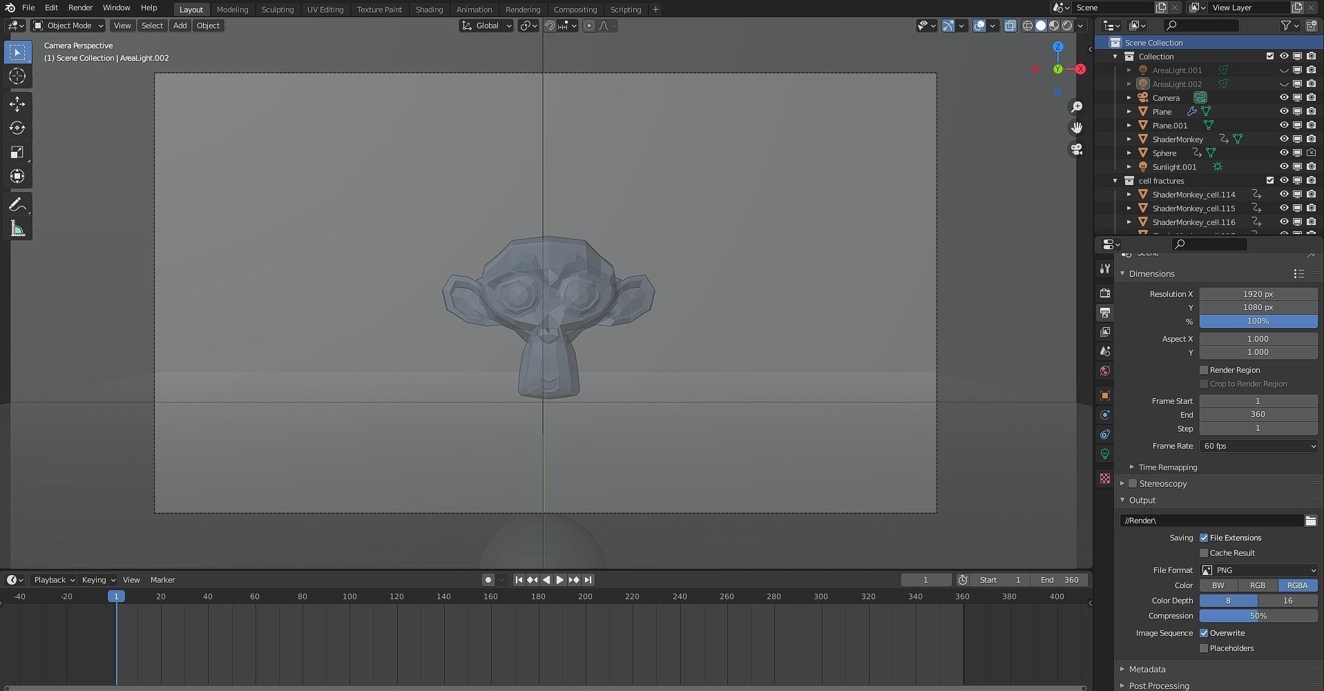 Cell Fracture Defrag free 3D model animated | CGTrader