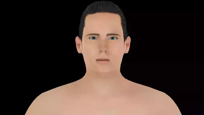 Model 5 male nude mannequin