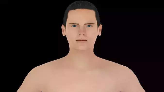 Model 7 male nude mannequin