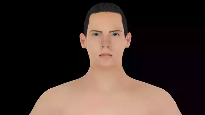 Model 6 male nude mannequin