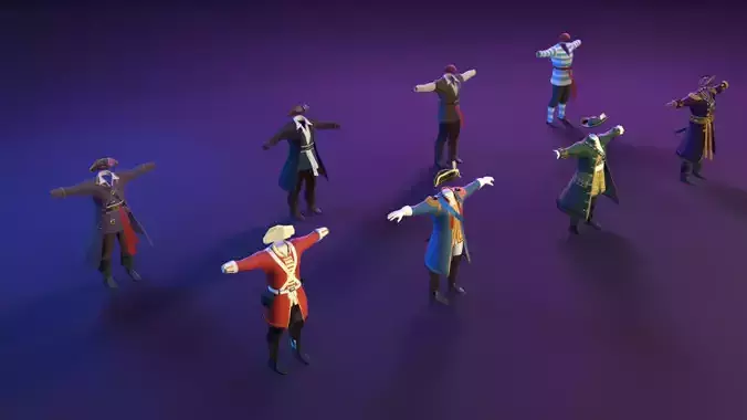 Pirates costume full pack