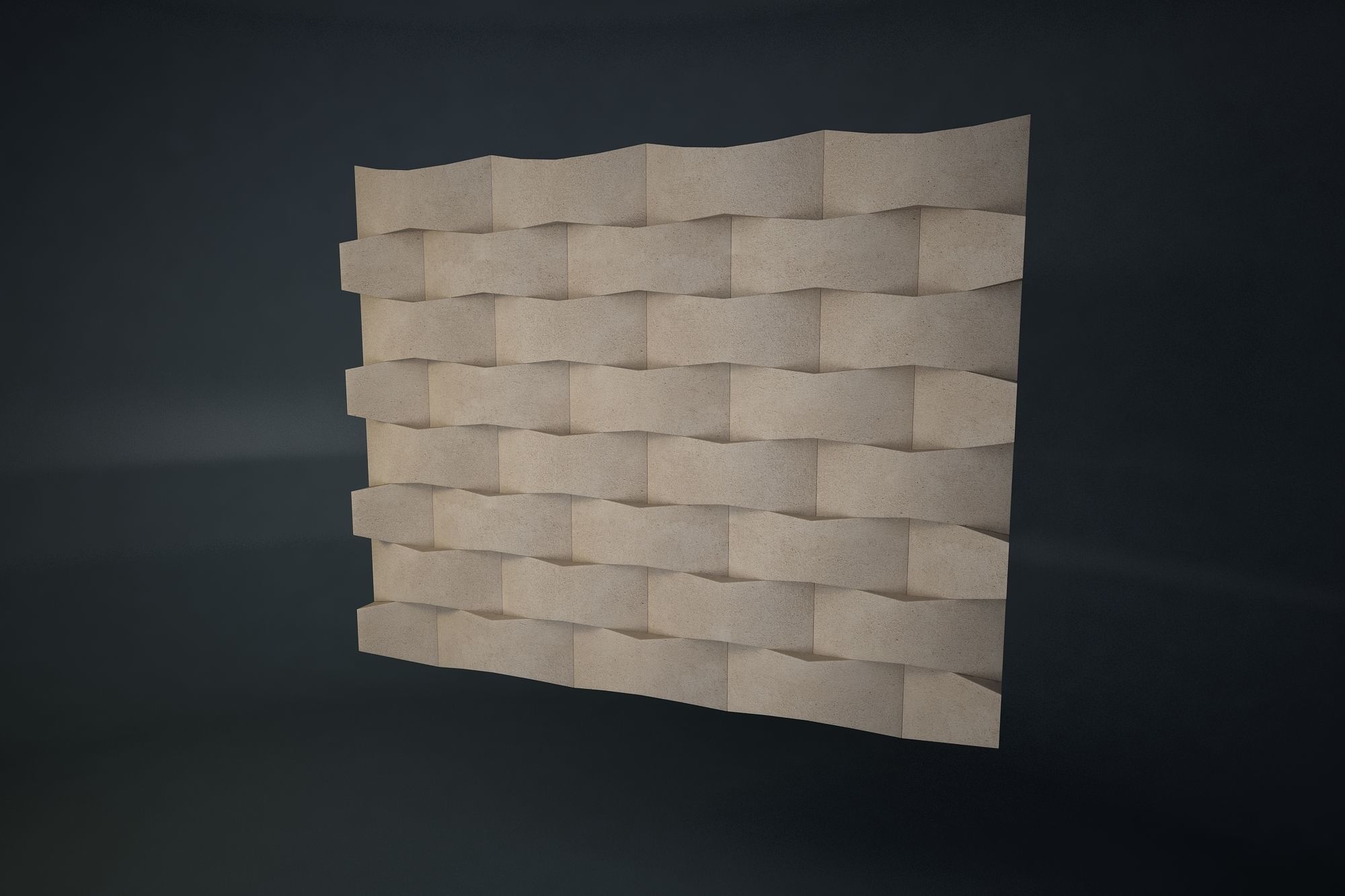 02 LIGHTWEIGHT PATTERN WALL 3D model_10