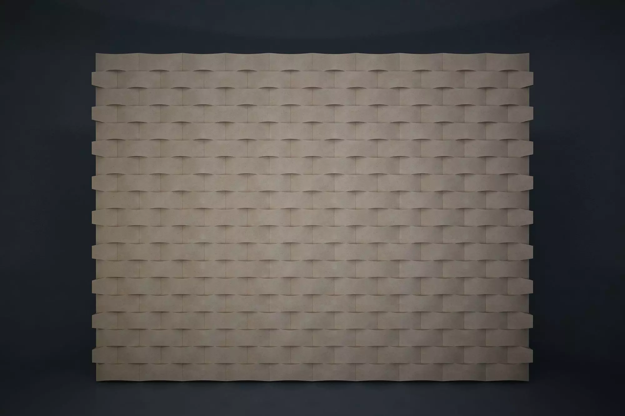 02 LIGHTWEIGHT PATTERN WALL 3D model_0