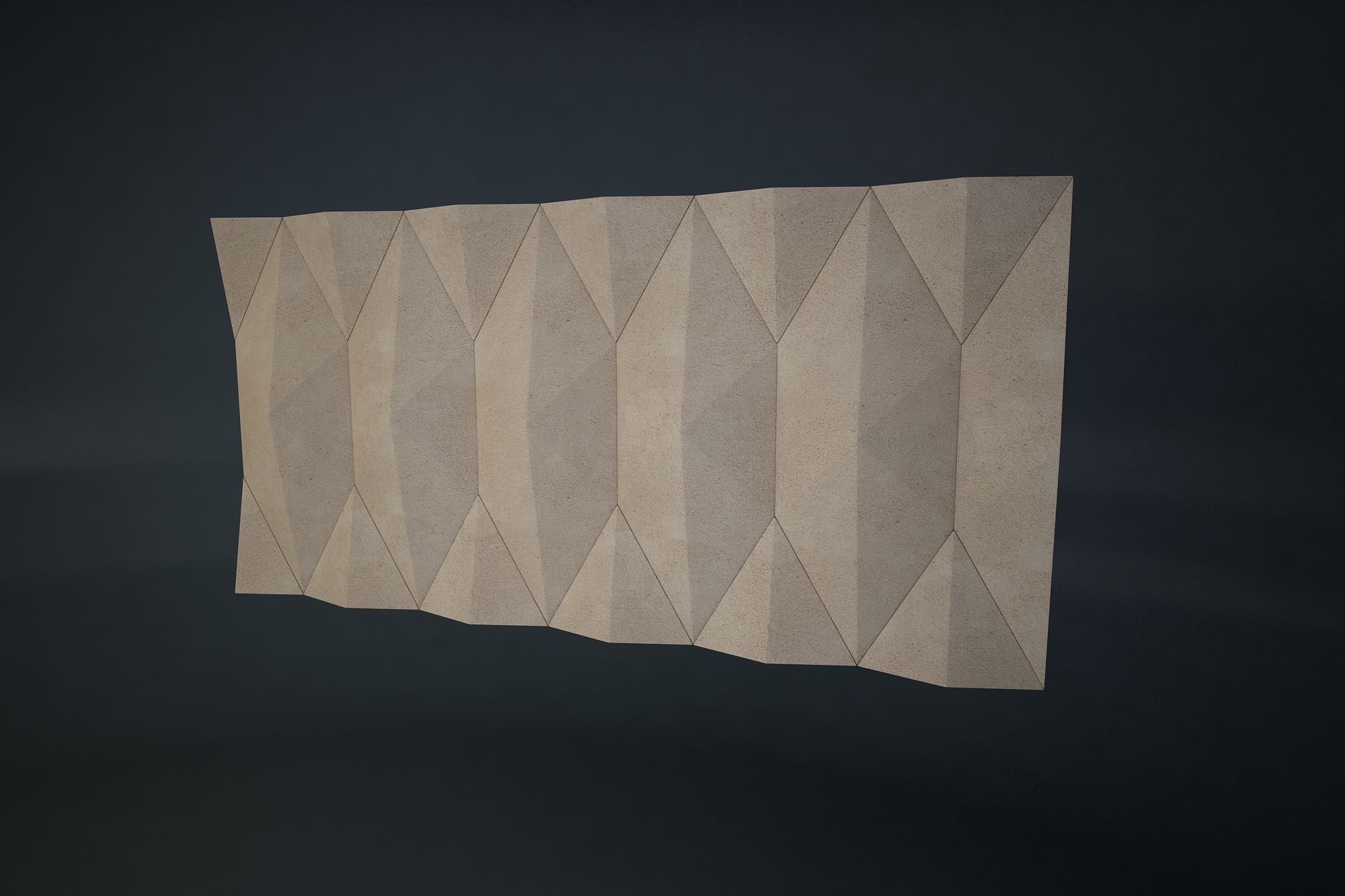 02 ASHOMEO PATTERN WALL 3D model_10