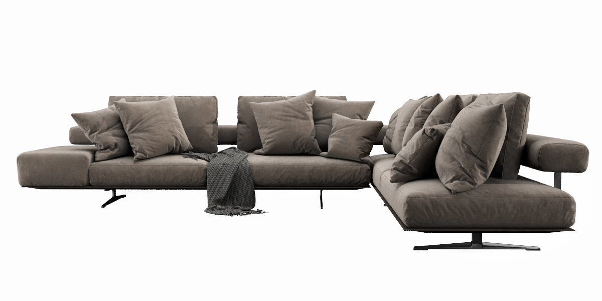 Flexform Wing Sectional 3D model_12