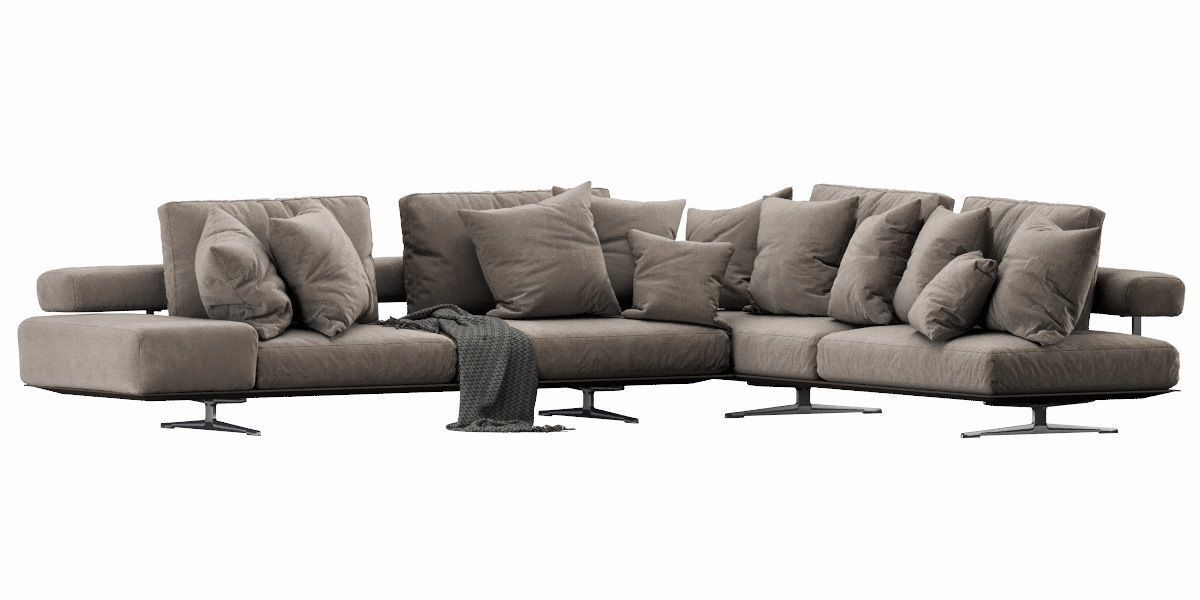 Flexform Wing Sectional 3D model_6