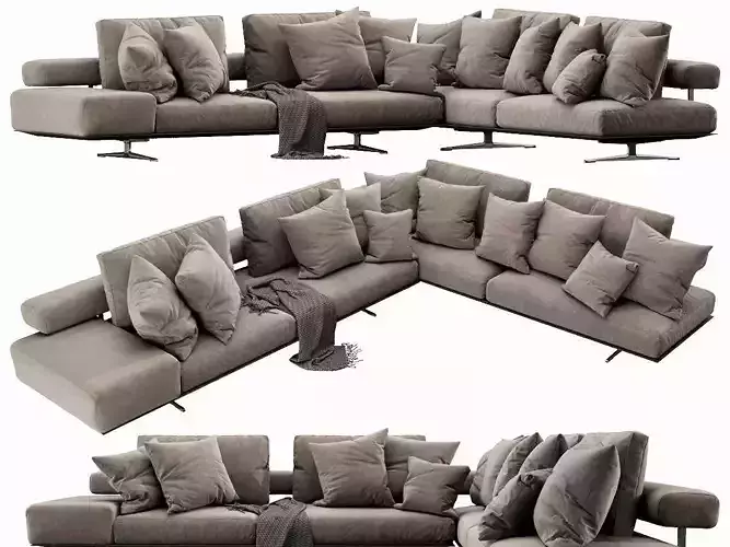 Flexform Wing Sectional