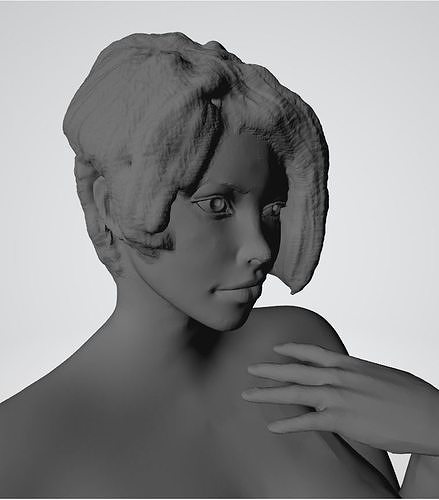 NUDE SEXY POSE1 3D print model