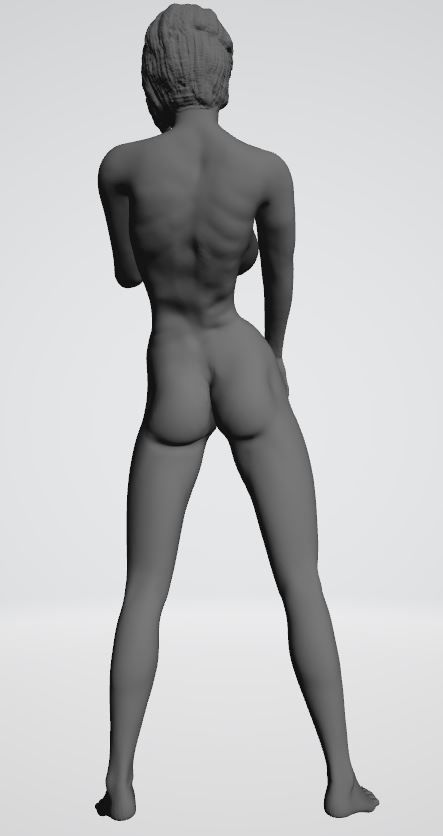 NUDE SEXY POSE1 3D print model_2