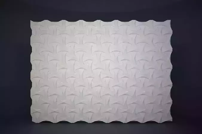 03 KAZA PATTERN WALL 3D model
