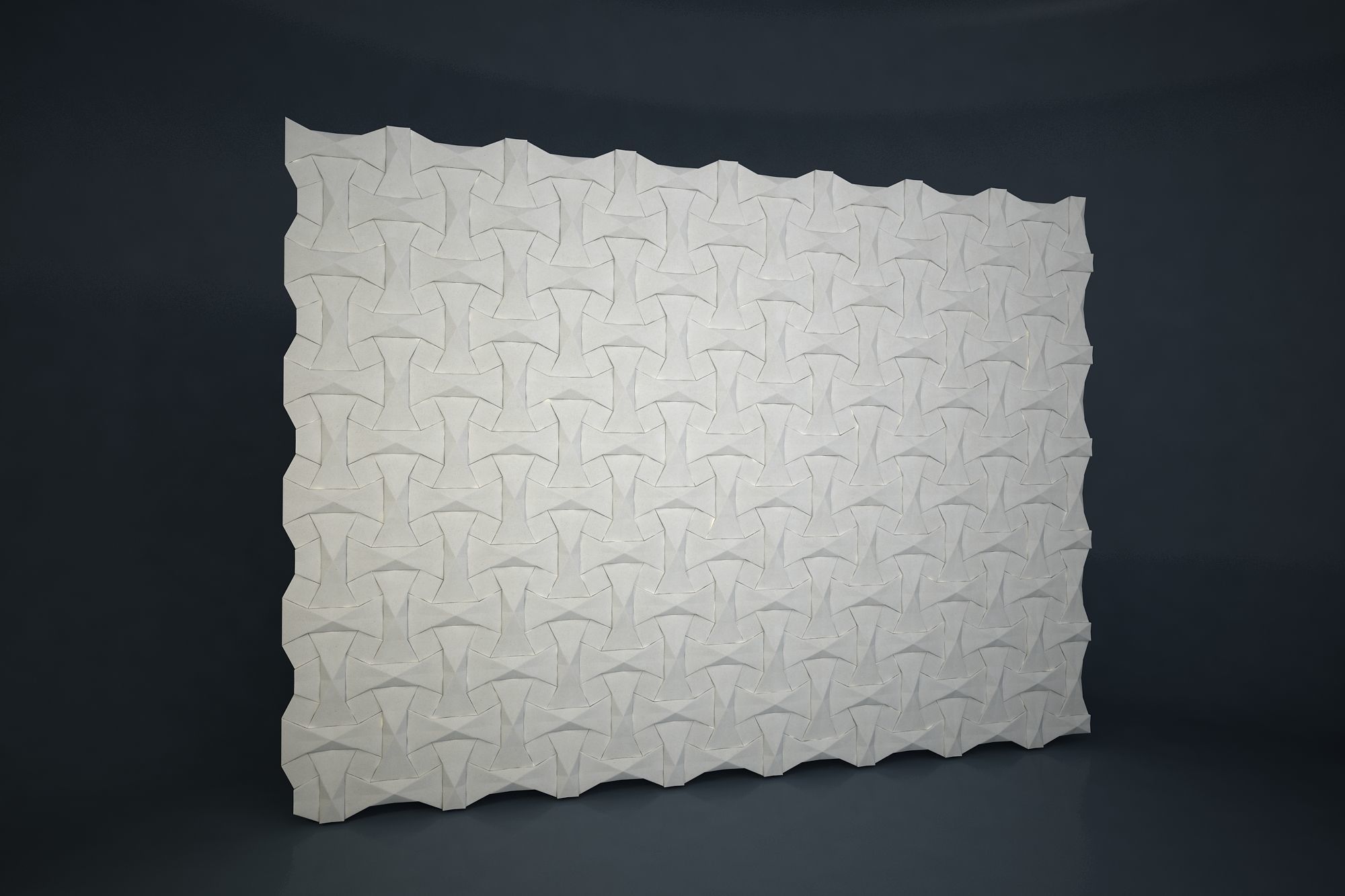 03 KAZA PATTERN WALL 3D model_2