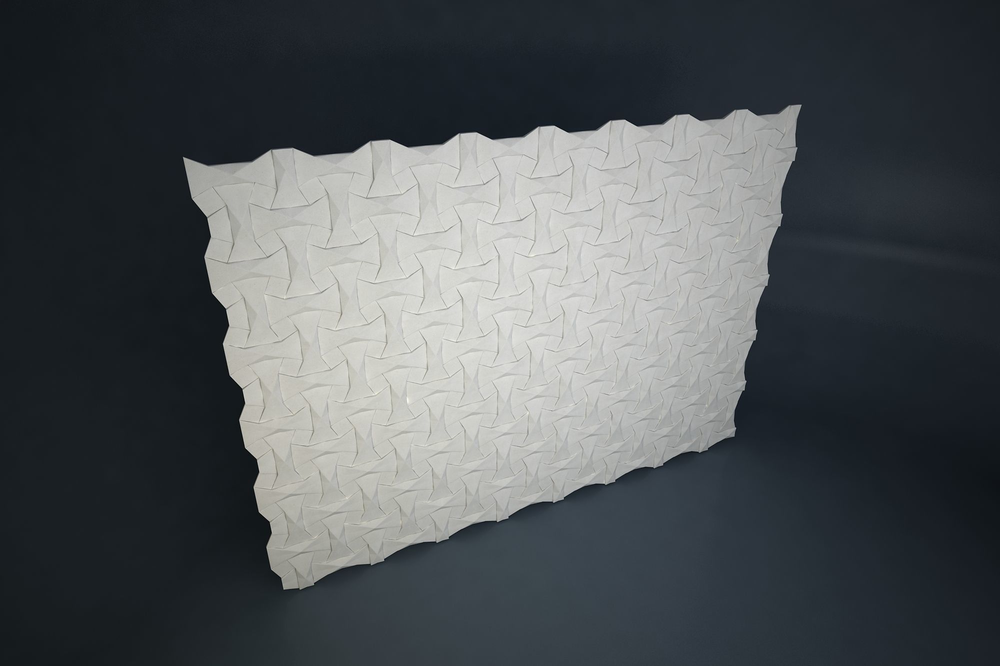 03 KAZA PATTERN WALL 3D model_3
