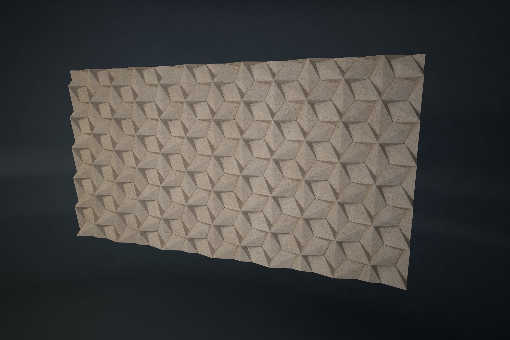 02 PANOZZO PATTERN WALL 3D model_10