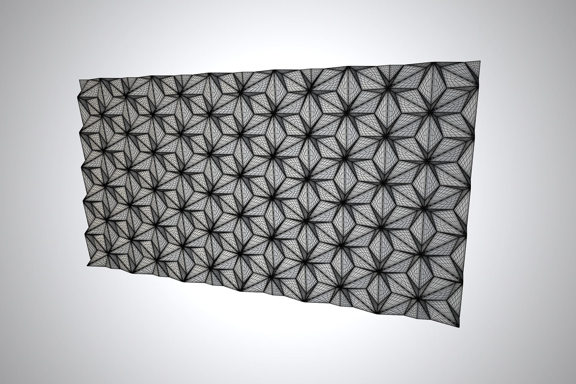 03 PANOZZO PATTERN WALL 3D model_8