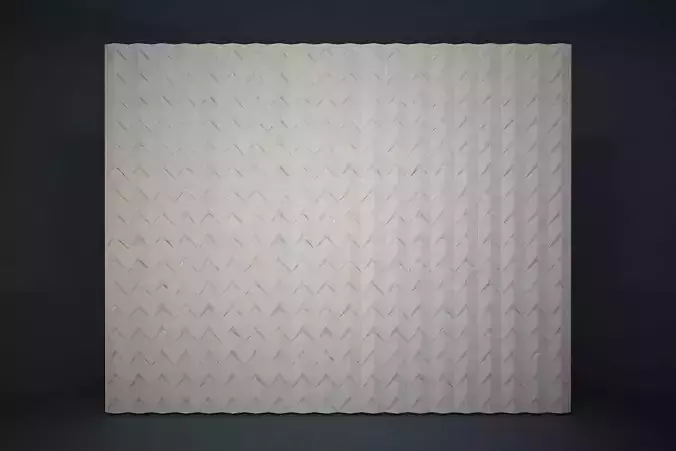 01 HUES PATTERN WALL 3D model
