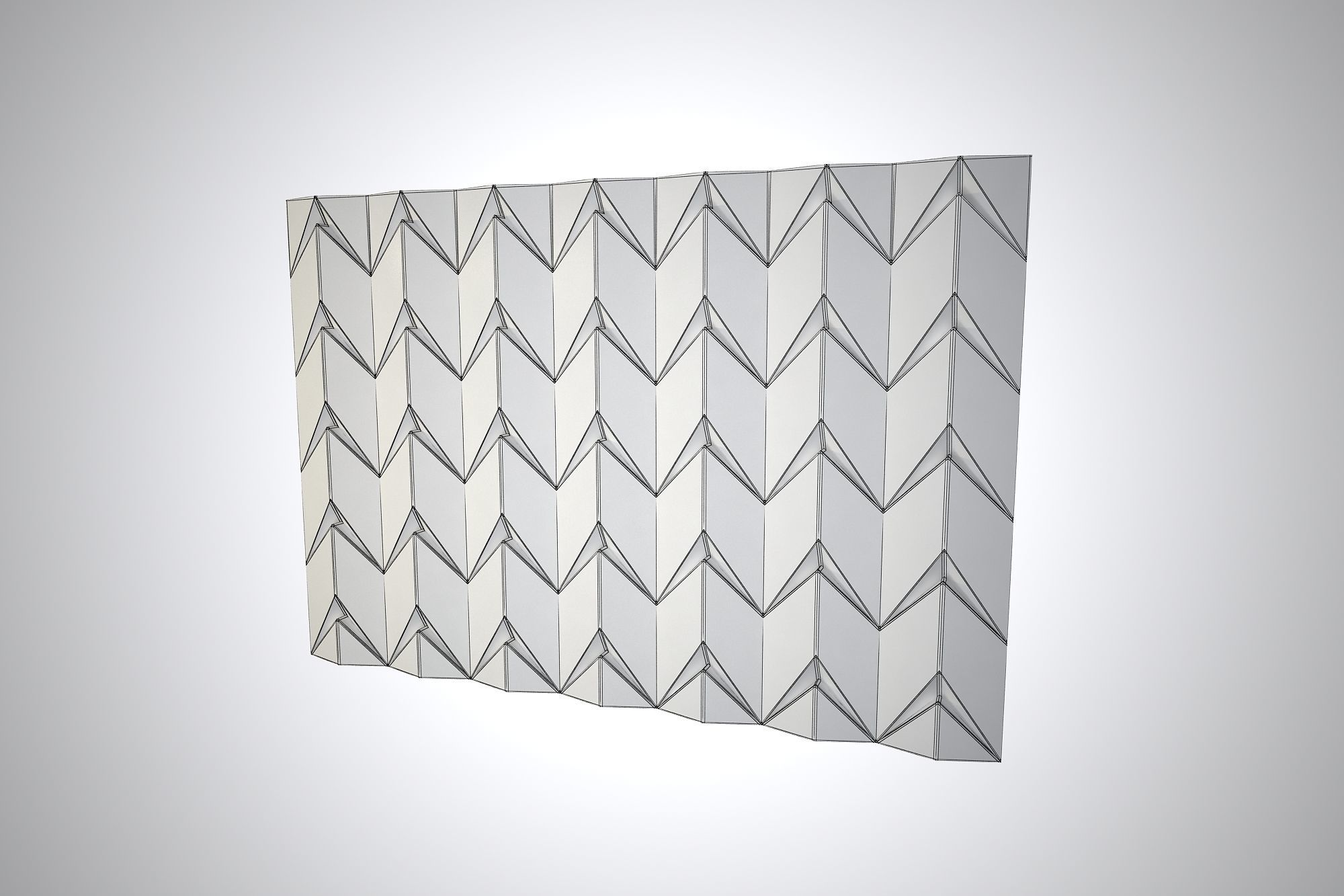 01 HUES PATTERN WALL 3D model_7